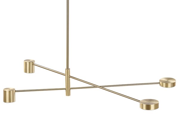 Závěsná lampa BANDON Kov Zlatá