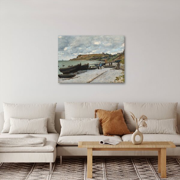Obraz - Claude Monet, Sainte Adresse, reprodukce (70x50 cm)