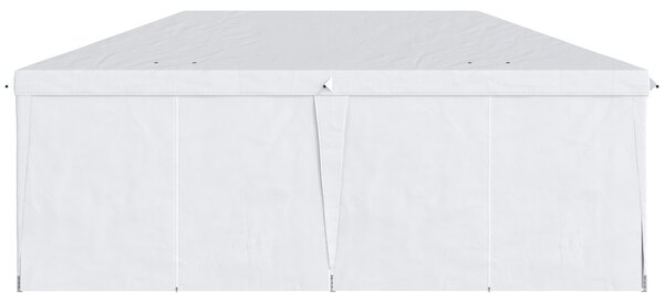 Skládací altán Outsunny 6x3x2,7m - Skládací zahradní stan se 4 panely, 4 okny a 2 zipovými dveřmi, 1 UV-odolnou vodotěsnou taškou na outdoor balkon ne
