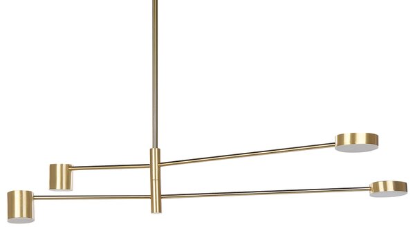Závěsná lampa BANDON Kov Zlatá