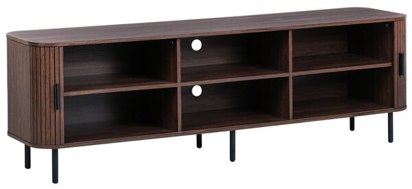 TV stolek BRADLEY Tmavě hnědá