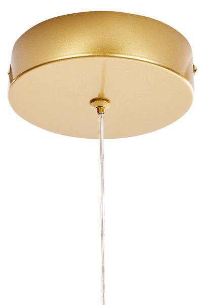 LED závěsná lampa ALWAND Kov Zlatá