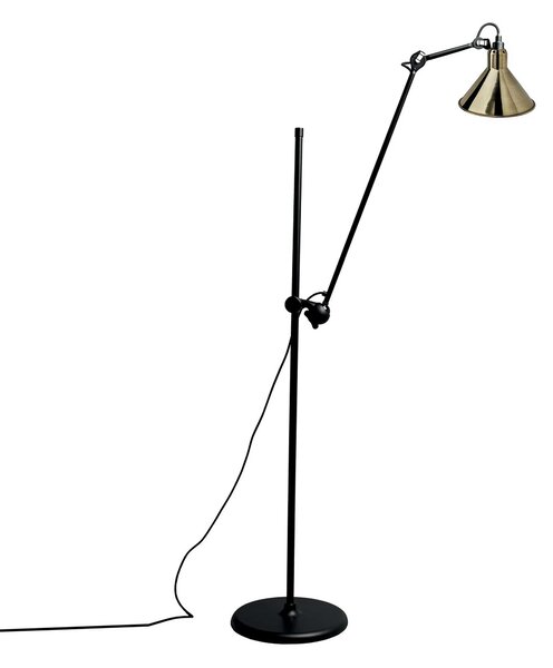 DCW éditions Lampe Gras N°215 E14 stojací svítidlo KuželMosaz
