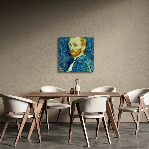 Obraz - Vincent van Gogh, Self-Portrait, reprodukce (30x30 cm)