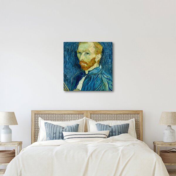 Obraz - Vincent van Gogh, Self-Portrait, reprodukce (30x30 cm)
