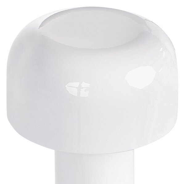 LED bezdrátová stolní lampa BESOS se stmívačem Kov Bílá