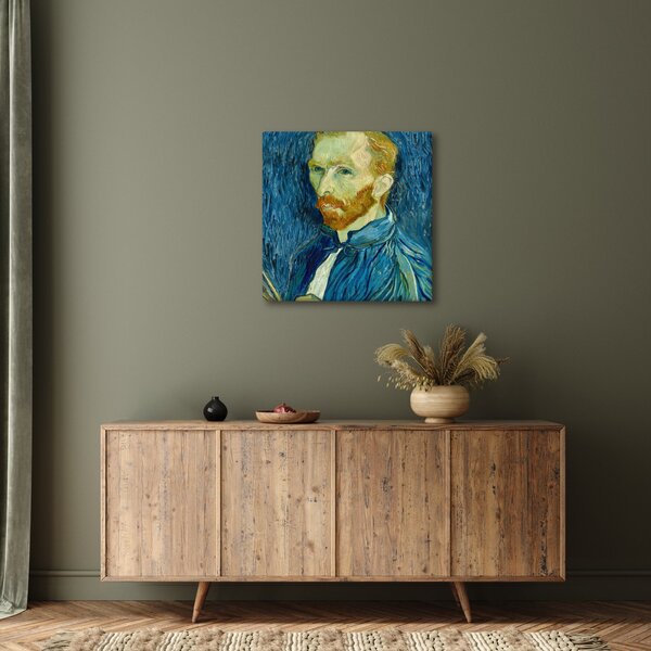 Obraz - Vincent van Gogh, Self-Portrait, reprodukce (30x30 cm)