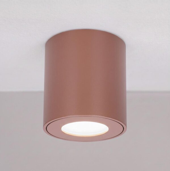 BRILAGI - Koupelnové bodové svítidlo MIA 1xGU10/30W/230V 84x80 mm hnědá IP54