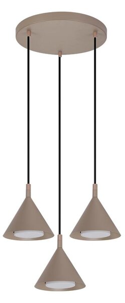 Brilagi - Lustr na lanku CONE TRIPLE ROUND 3xGX53/15W/230V béžová