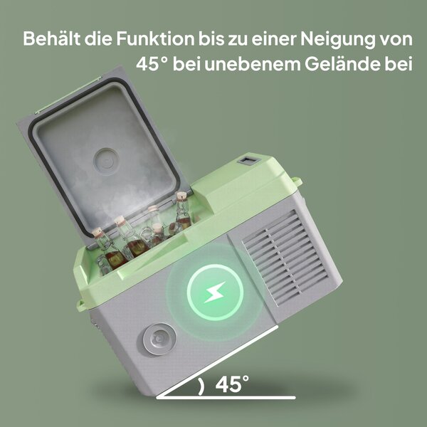 Outsunny 12 Litrová Chladicí Skříňka s Kompresorem Elektrická Chladicí Skříňka s Funkcí Chlazení Propojení Mrazicí Skříňka Termobox Mini Lednička 12/2