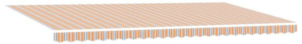 Stahovací markýza Vícebarevný 600 × 300 cm Polyester 3331616