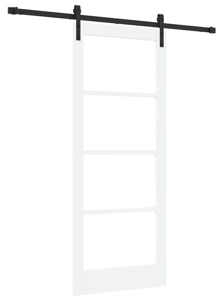Posuvné dveře ORKDAL Bílá a černá 83 x 202 cm 3331830