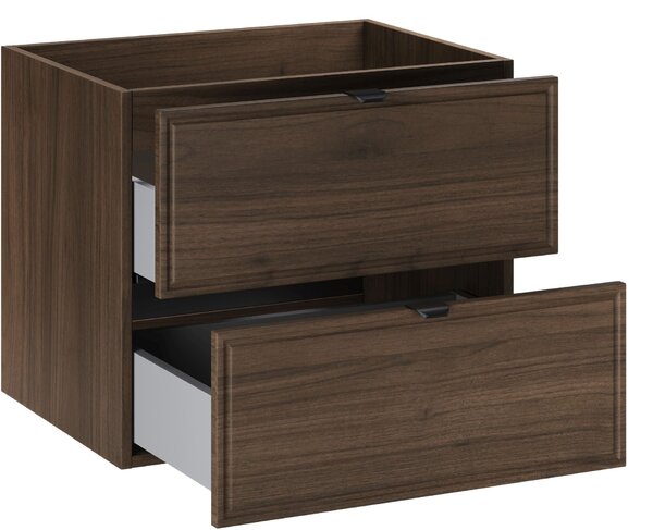 Comad Terra Villa skříňka 60x46x50 cm pod umyvadlo závěsná ořechová TERRA VILLA 82-60-46-2S
