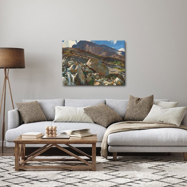 Obraz - John Singer Sargent, Simplon Pass, reprodukce (70x50 cm)