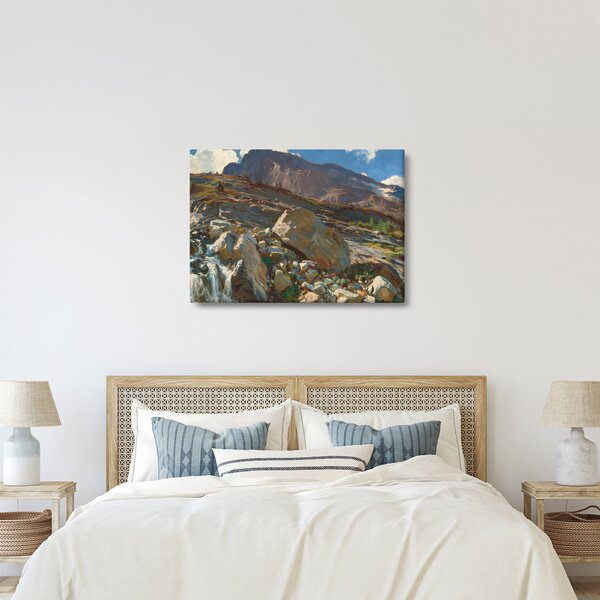Obraz - John Singer Sargent, Simplon Pass, reprodukce (70x50 cm)
