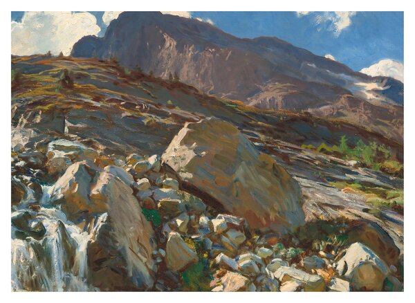 Obraz - John Singer Sargent, Simplon Pass, reprodukce (70x50 cm)