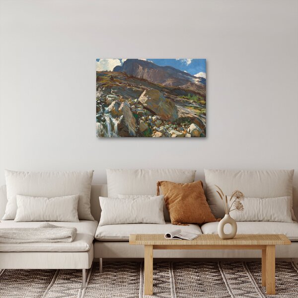 Obraz - John Singer Sargent, Simplon Pass, reprodukce (70x50 cm)