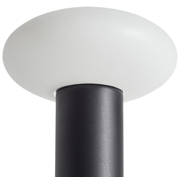 LED bezdrátová stolní lampa BUAYAN se stmívačem Kov Černá