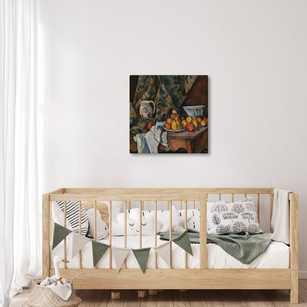 Obraz - Paul Cézanne, Still Life with Apples and Peaches, reprodukce (30x30 cm)
