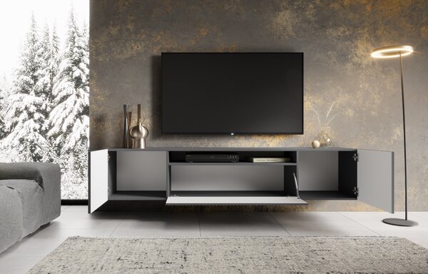 ADRK RTV stolek závěsný NOEMI G 200, grafit