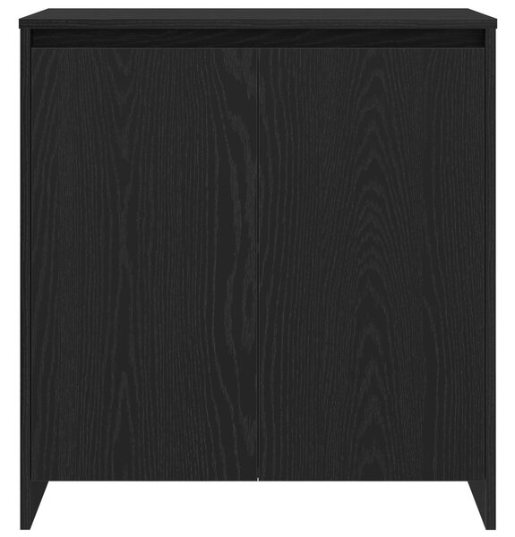 Servírovací skříň 3 ks Černá 70 x 41 x 75 cm Kompozitní dřevo 3332501
