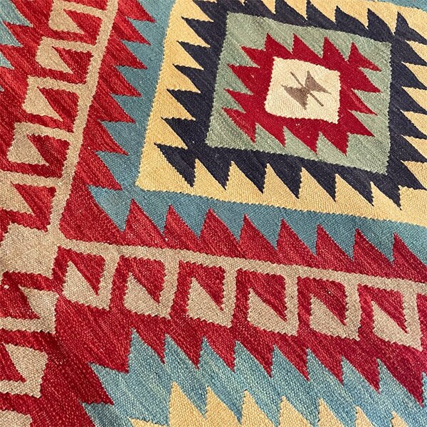 Vlněný kilim "Medailon 1"
