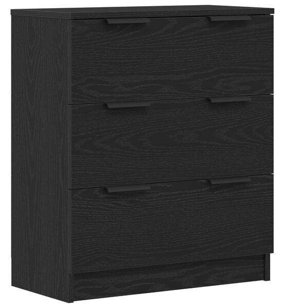 Servírovací skříň 3 ks Černý dub 180 x 30 x 70 cm 3332514