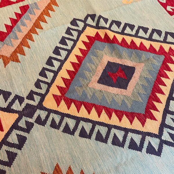 Vlněný kilim "Medailon 2"