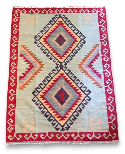 Vlněný kilim "Medailon 2"