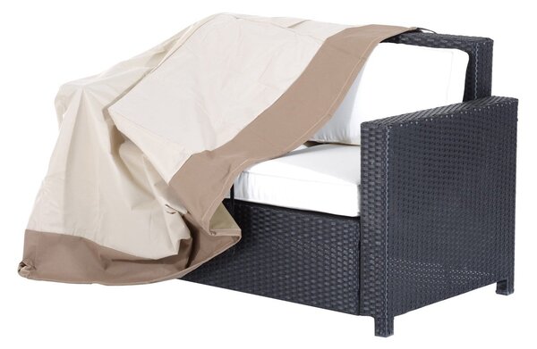 Ochranný obal Outsunny pro 2-3 místnou lavičku - Voděodolný obal na zahradní nábytek, ochrana proti dešti a slunci 152x87x59/79cm, 600D Oxfordská tkan