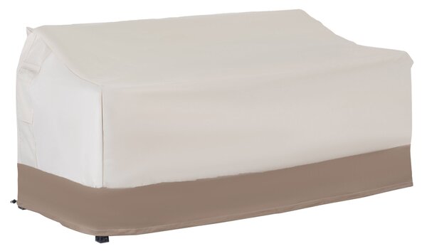 Ochranný obal Outsunny pro 2-3 místnou lavičku - Voděodolný obal na zahradní nábytek, ochrana proti dešti a slunci 152x87x59/79cm, 600D Oxfordská tkan