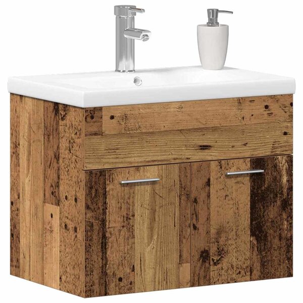 Koupelnová skříň Staré dřevo 60 x 38,5 x 46 cm Kompozitní dřevo 3332539