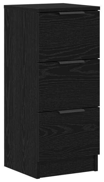 Servírovací skříň 3 ks Černý dub 121 x 30 x 70 cm 3332544