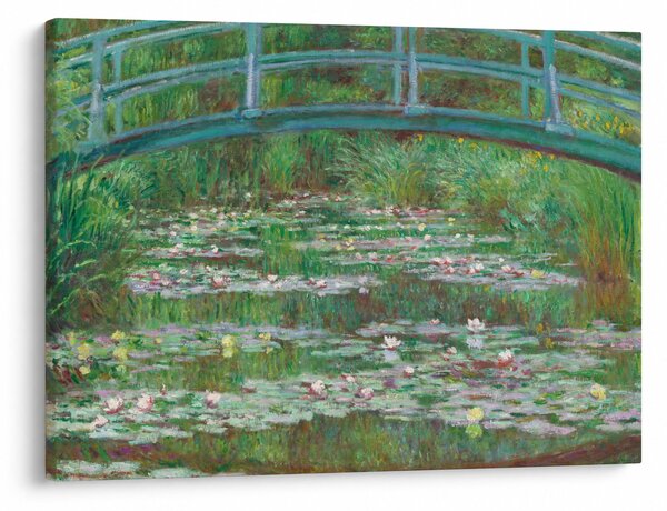 Obraz - Claude Monet, The Japanese Footbridge, reprodukce (70x50 cm)