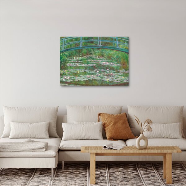 Obraz - Claude Monet, The Japanese Footbridge, reprodukce (70x50 cm)