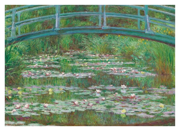 Obraz - Claude Monet, The Japanese Footbridge, reprodukce (70x50 cm)