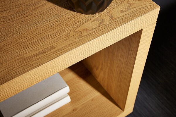Designový regál Pallaton 165 cm imitace dub