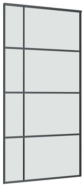 Posuvné dveře s kováním 102,5 x 205 cm ESG sklo a hliník 3332928