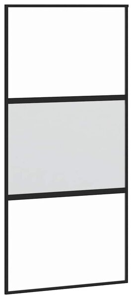Posuvné dveře s kováním 102,5x205 cm tvrzeného sklo a hliník 3332952