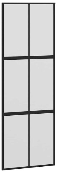 Posuvné dveře s kováním 76x205 cm tvrzeného sklo a hliník 3332962