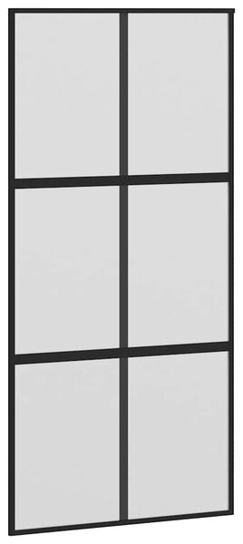 Posuvné dveře s kováním 102,5x205 cm tvrzeného sklo a hliník 3332964