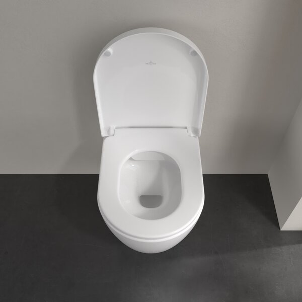 Sada záchodová mísa Villeroy & Boch Avento 5656R001, záchodové prkénko Villeroy & Boch Avento 9M77C101