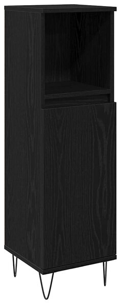 Sada koupelnového nábytku 3 ks Černý dub 30 x 30 x 190 cm 3333099