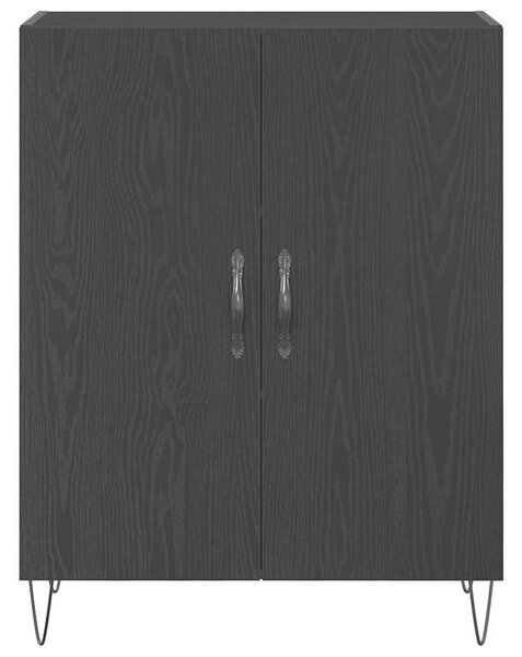 Vysoký bufet 2 ks Černý dub 69,5 x 34 x 180 cm 3333093