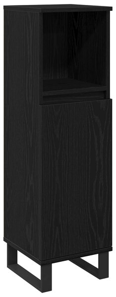 Sada koupelnového nábytku 3 ks Černý dub 30 x 30 x 190 cm 3333100