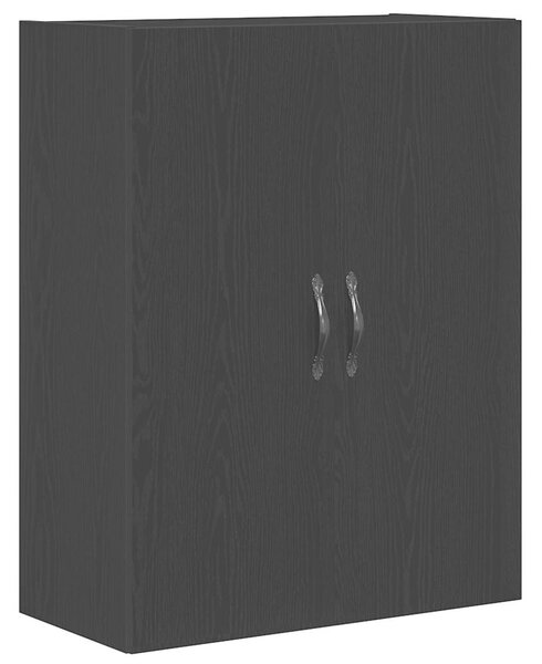 Vysoký bufet 2 ks Černý dub 69,5 x 34 x 180 cm Kompozitní dřevo 3333108