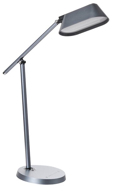 LED stolní lampa LEONIS se stmívačem Šedá