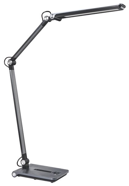 LED stolní lampa AQUILA se stmívačem Šedá