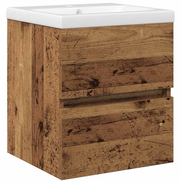 Skříňka pod umyvadlo Černý dub 80 x 39 x 62 cm Kompozitní dřevo 3333149