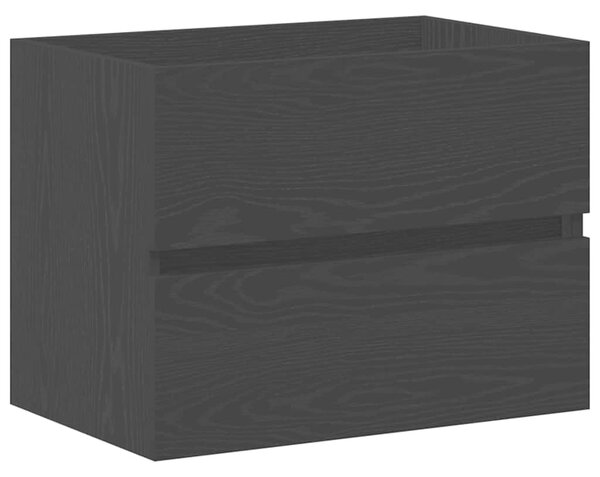Skříňka pod umyvadlo Černý dub 60 x 39 x 62 cm Kompozitní dřevo 3333148